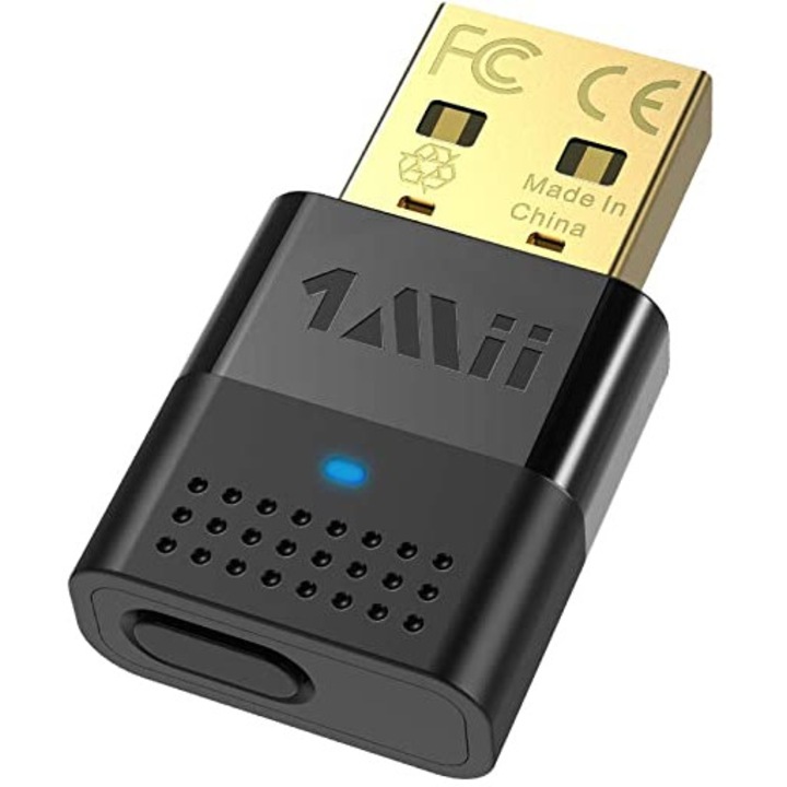 Adaptor, 1Mii, Bluetooth 5.0, Negru