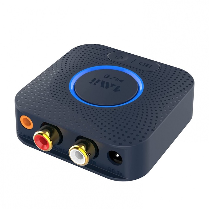 Аудио приемник, 1Mii, Bluetooth 5.0, 5V, 3D съраунд звук, тъмносин