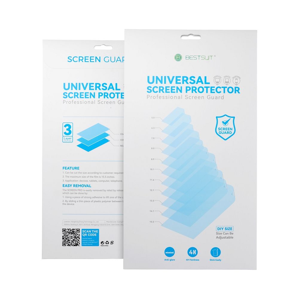 Folie protectie ecran, universal, Bestsuit 15,5"