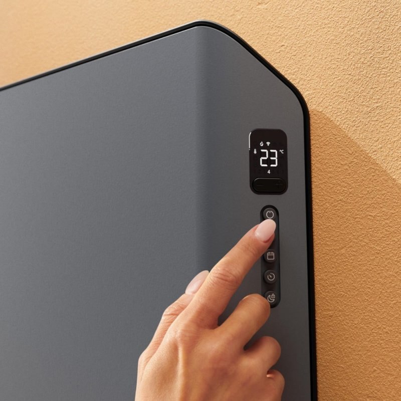 Incalzitor cu convector, Duux, 2000 W, Negru