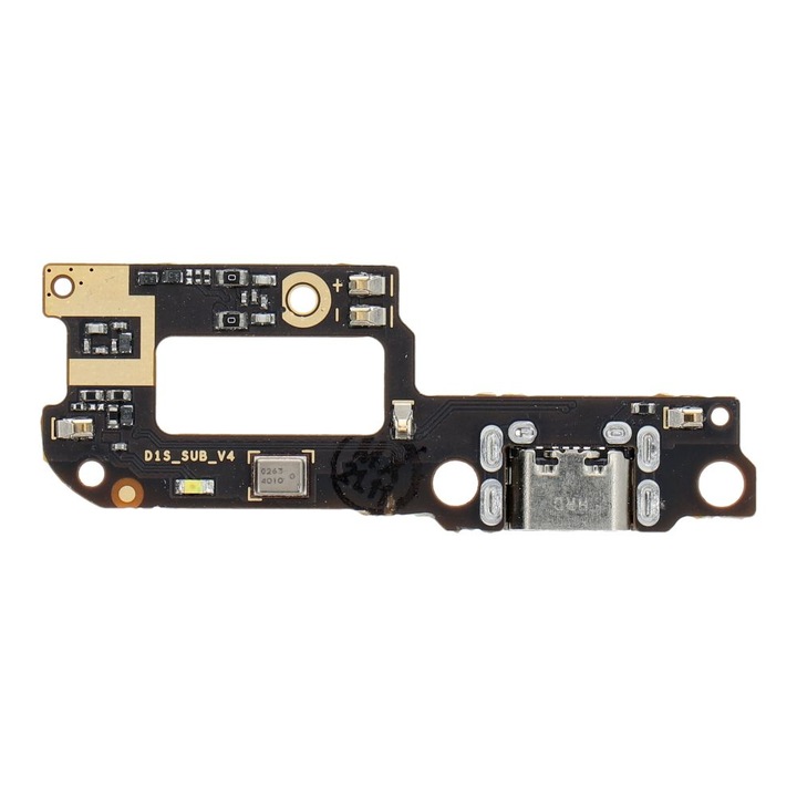 Banda flex cu conector de incarcare, Compatibil cu Xiaomi Mi A2 Lite, Negru