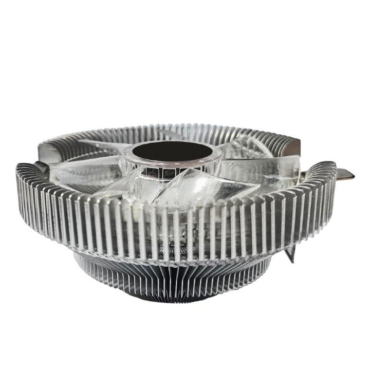 Cooler Gembird CPU-HURACAN-X40 computer cooling system Processor Air cooler 9 cm Transparent