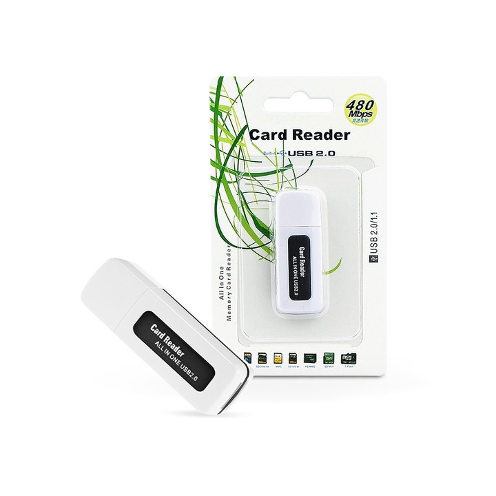 Kártyaolvasó SDHC/SD / MMC / RS-MMC / Mini-SD (adapter) / Micro SD ...