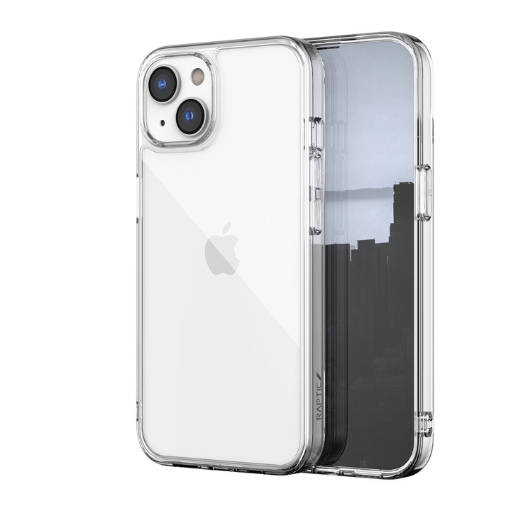Кейс Raptic X-Doria Clearvue Case за iPhone 14 Plus, прозрачен