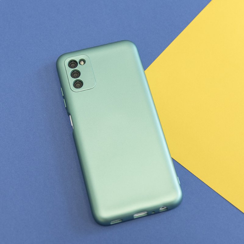 Husa metalica, Pentru Samsung Galaxy A52 4G / A52 5G / A52S 5G, TPU, Verde