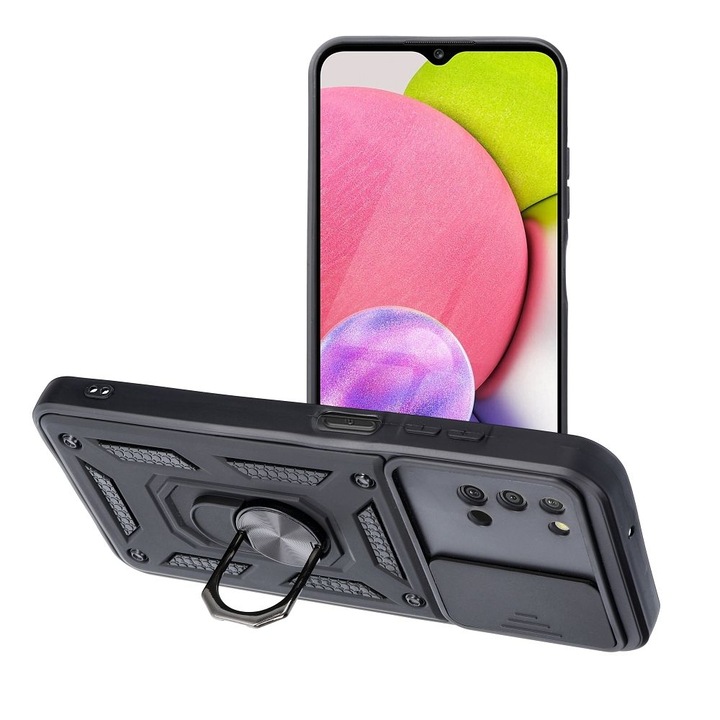 Калъф SLIDE ARMOR за SAMSUNG A03S черен