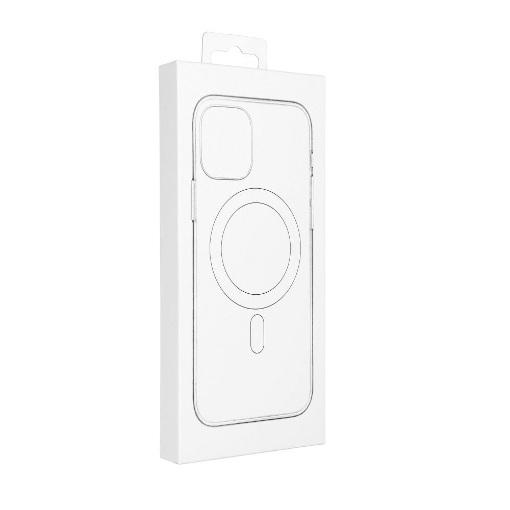 Husa din Silicon Mag Cover pentru iPhone 15 Pro Negru, MagSafe