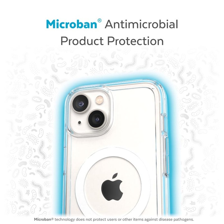 Калъф за телефон, Speck, Поликарбонат, iPhone 14 Plus, Прозрачен