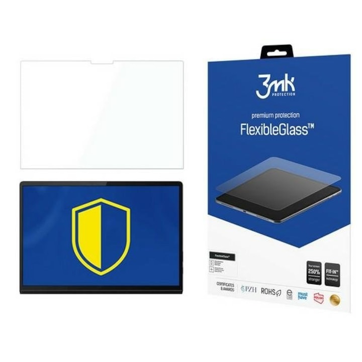 Folie protectie tableta, 3MK FlexibleGlass, Pentru Lenovo Yoga Tab 13 15, Transparent