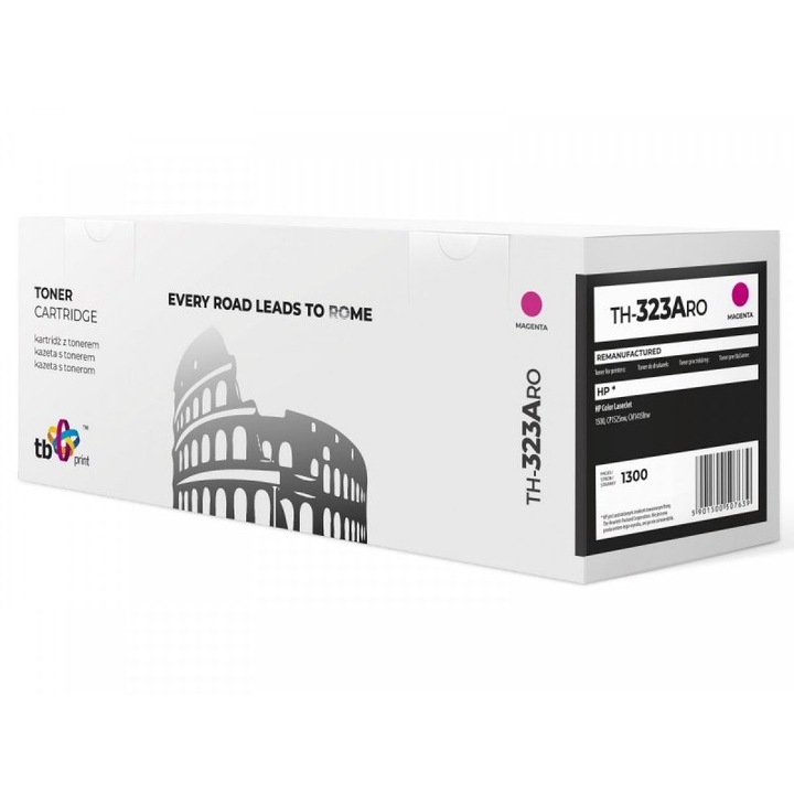 Cartus toner, TB Print, Compatibilitate multipla, Magenta