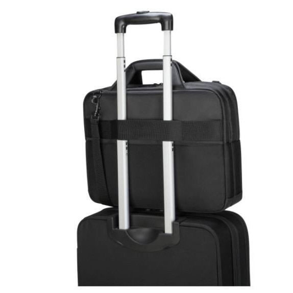 Servieta pentru laptop, Targus, TCG455GL, 14 inch, poliuretan, latime 41 cm, marime unica, 1 unitate, Negru