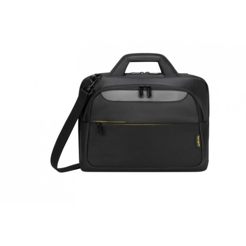 Servieta pentru laptop, Targus, TCG455GL, 14 inch, poliuretan, latime 41 cm, marime unica, 1 unitate, Negru