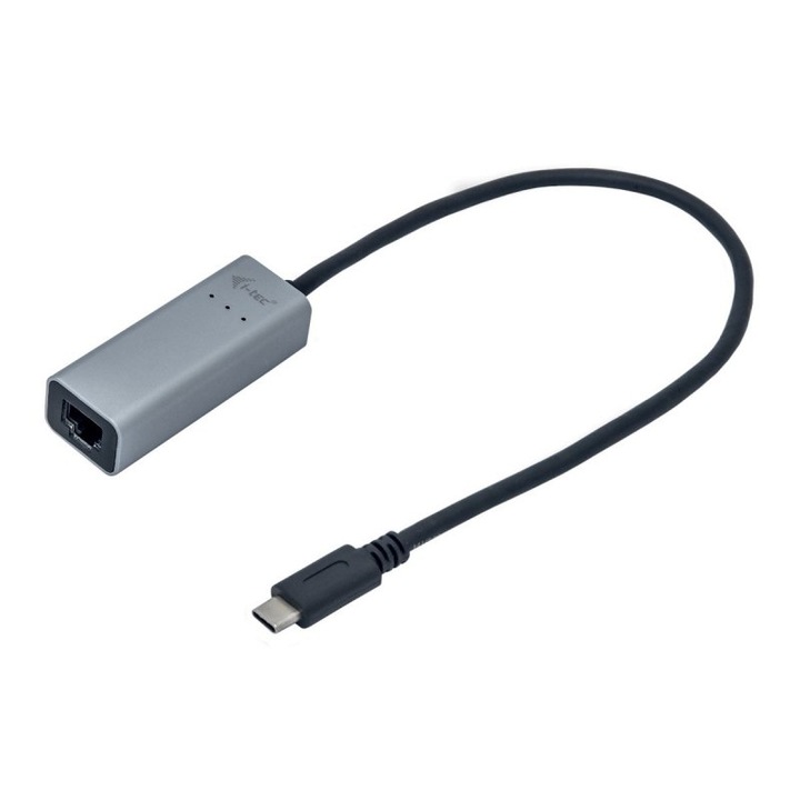 USB-C Ethernet адаптер, метален, 2,5 Gbps, i-Tec