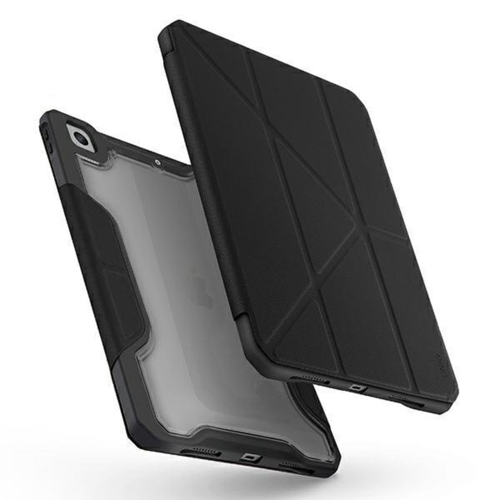 Husa tableta Trexa, Uniq, Pentru iPad 10.2" 2021/2020/2019, Negru/Argintiu