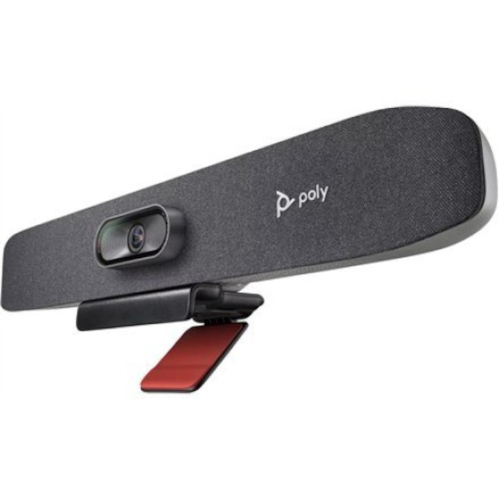 Poly Studio R30 videokamera, USB audio/video, beépített hangszóró és mikrofon R30, fehér/fekete