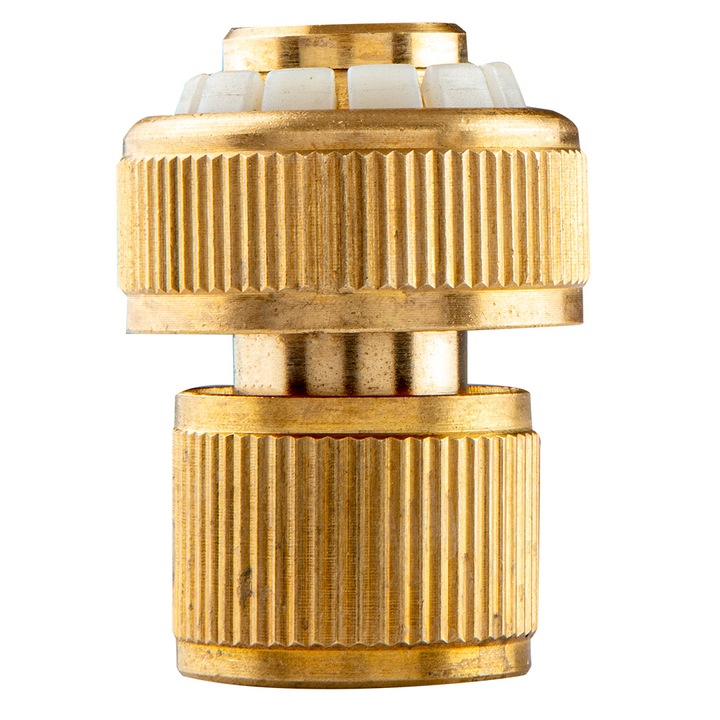 Öntözőcsatlakozó 3/4", sárgaréz, arany