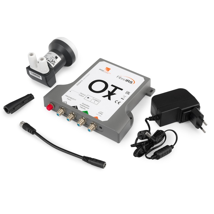 Kit distribuire semnal, Global Invacom, FiberIRS