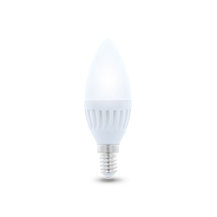 LED крушка, E14, 10W, 230V, 4500K, 900 lm, A+, Бяла