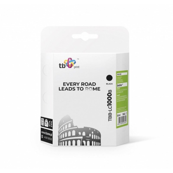 Ink Brother LC1000BK TBB-LC1000B, TB Print, fekete