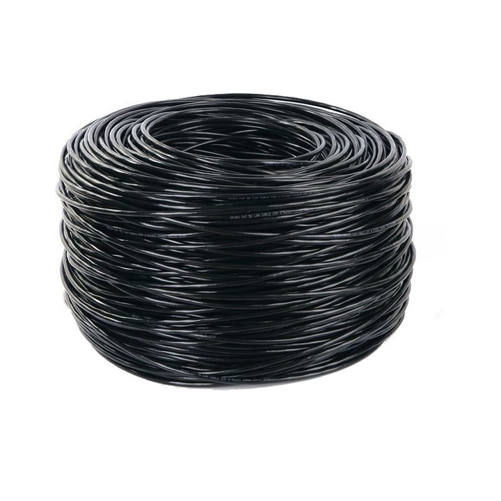 Cabluri de retea SEVEN FTP cat.5 Solid Exterior 4x2 305m