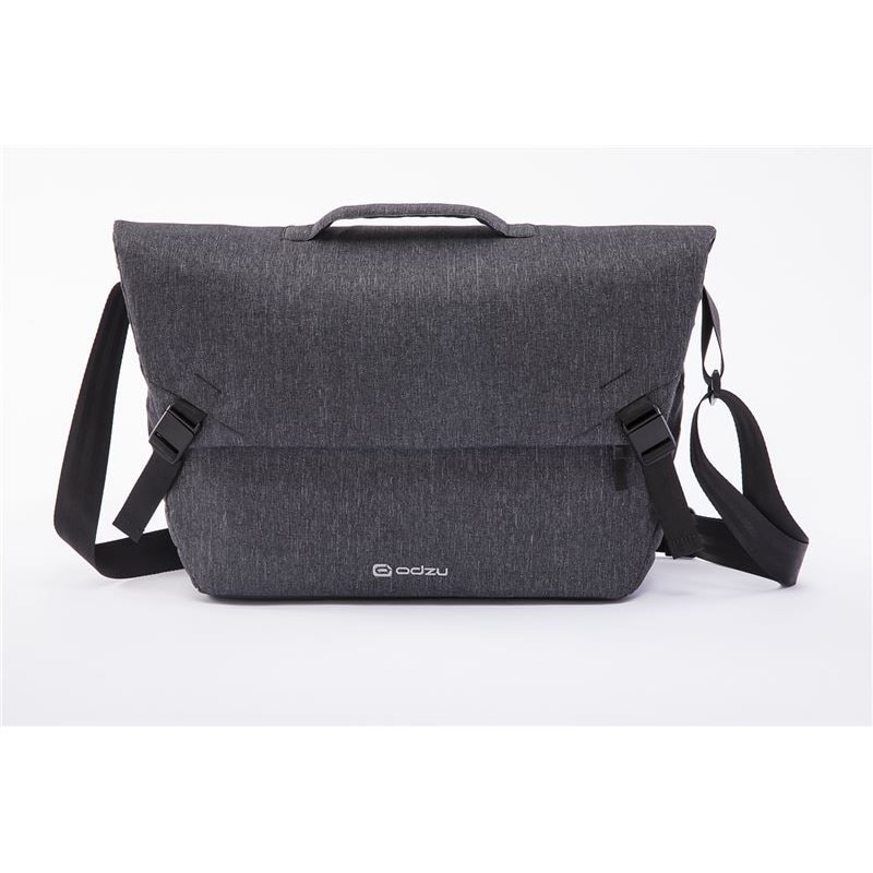 Geanta pentru laptop, Odzu, 15.6", Negru, Gri