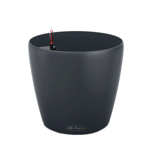 Ghiveci Lechuza Classico Color 35/33CM - set gri inchis/slate 13224