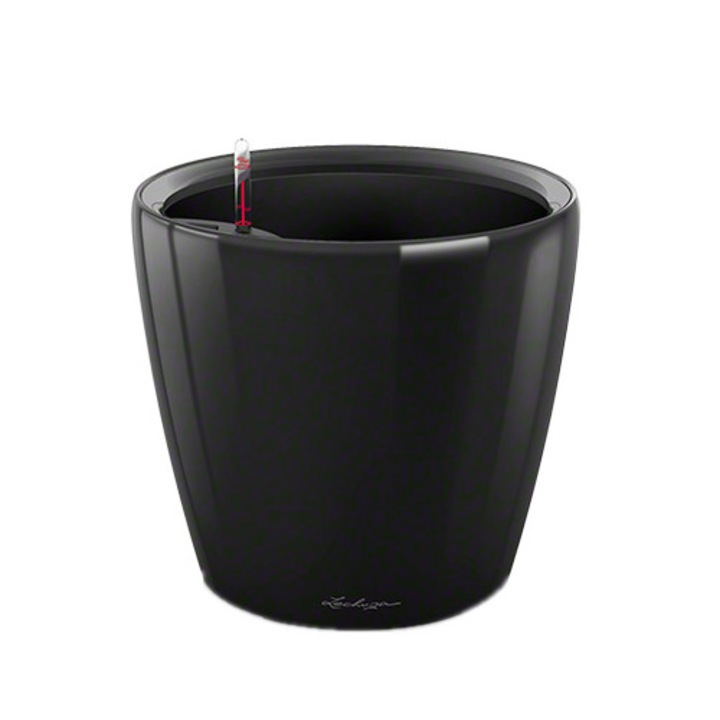 Ghiveci Lechuza Classico Premium 28/26CM LS - set negru 16049