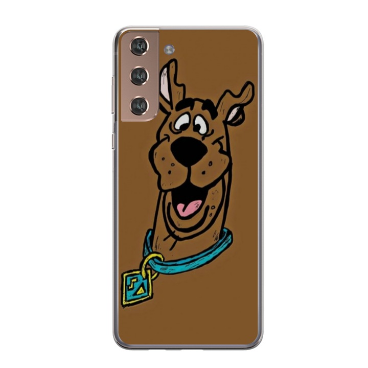 Custom HQPrint капак за Samsung Galaxy S21 Plus, Scooby Doo модел №1, многоцветен, S1D1M0163