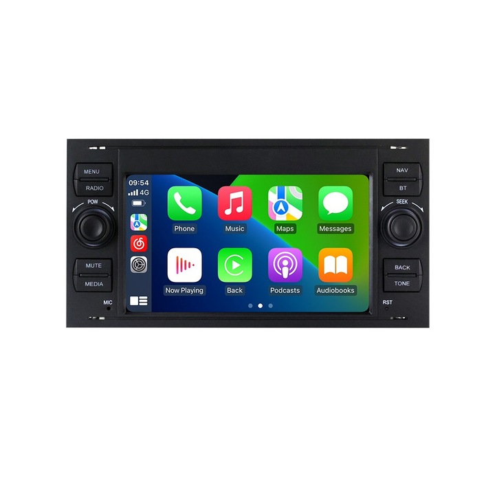 Navigatie Ford Focus Mondeo Transit Kuga Galaxy Fiesta C Max S Max, NAVIGPS, Wireless Carplay si Android Auto, 2GB RAM si 32GB ROM, Camera Marsarier, Ecran IPS 7 inch, Aplicatii