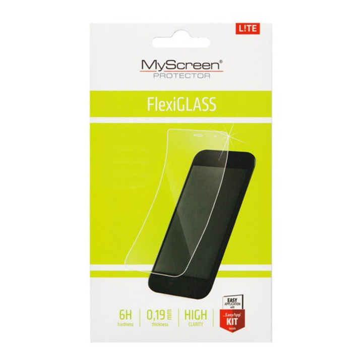 MYSCREEN LITE FLEXI GLASS képernyővédő üveg (karcálló, ütésálló, 0.19mm, 6H, NEM íves) ÁTLÁTSZÓ [Honor 10X Lite]