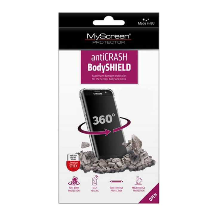 MYSCREEN ANTI CRASH BODY SHIELD védő fólia (első, hátsó, oldalsó, extra karcálló, 3H) ÁTLÁTSZÓ [Apple iPhone 6S 4.7] (M2081ACBS KIT)