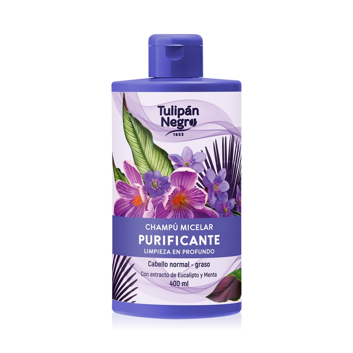 Sampon Micelar Tulipan Negro Purificante 400 ml