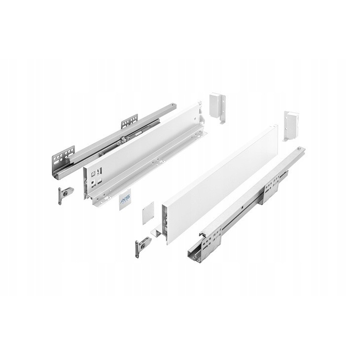 Sertar, GTV, Axis Pro, pentru cuptor, H69 500 mm, Alb