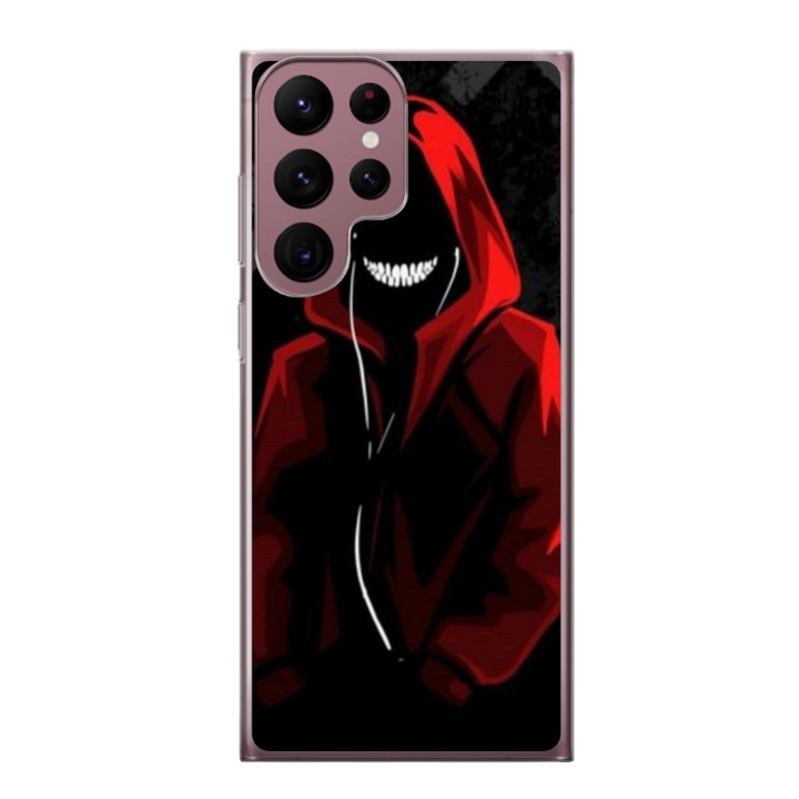 Персонализиран HQPrint капак и силиконово фолио за Samsung Galaxy S22 Ultra, модел Силвестър, многоцветен, S1D1M0196