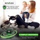 Aparat cu ultrasunete anti-soareci Nivazo UR02, 4 moduri functionare, acoperire 360, lumina stroboscopica, 3 difuzoare, verde