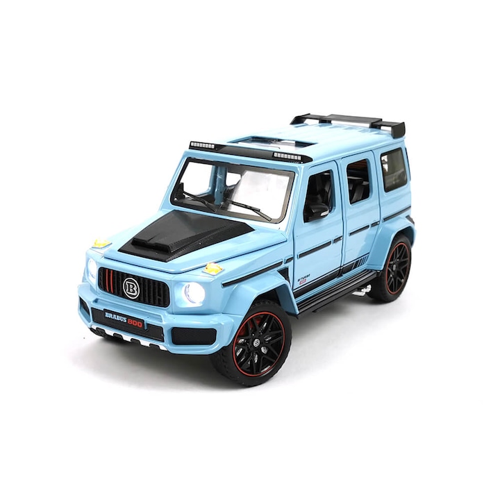 ΠΠ΅ΡΠ°Π»Π΅Π½ Π΄ΠΆΠΈΠΏ Mercedes G-class Brabus, 1:24, Π‘ΠΈΠ½, ΠΠ΅Π· ΠΎΠΏΠ°ΠΊΠΎΠ²ΠΊΠ°