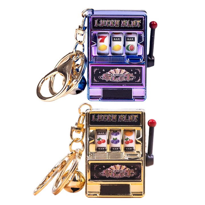 Set 2 brelocuri, PVC, Multicolor