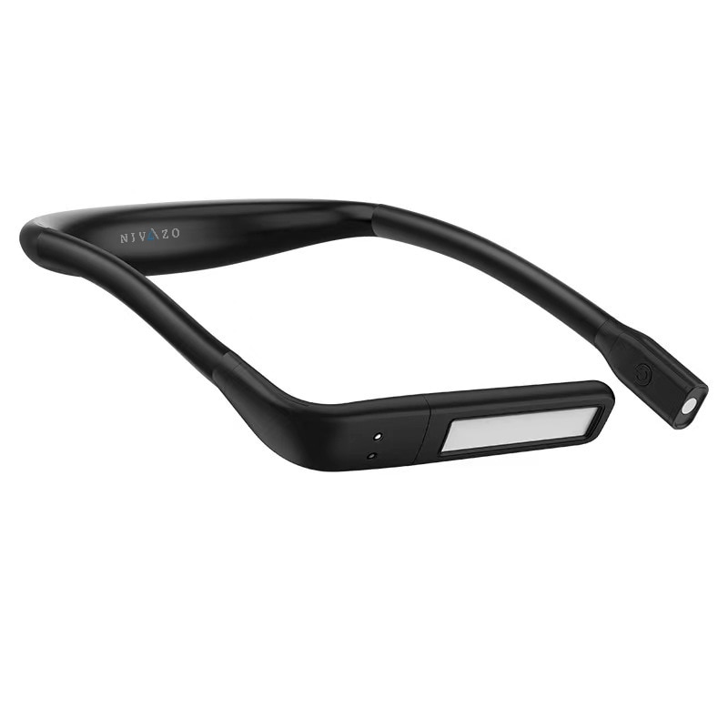 Lampa pentru citit, functie SOS, control Wifi, baterie reincarcabila de 1800mAh, rotire la 270°, functie stand, ideala pentru citit, crosetat, reparatii, negru