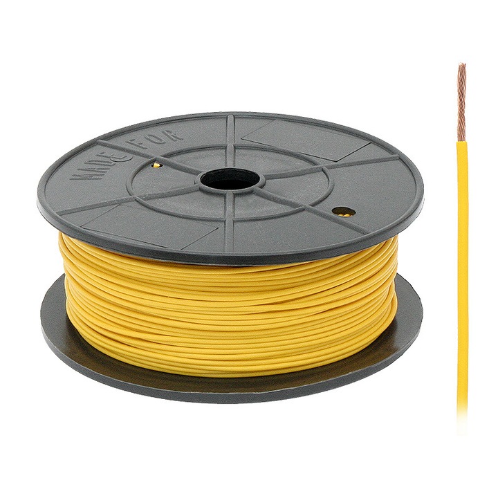 Drót 0,35 sárga