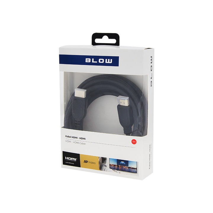 92-602# Conector hdmi-hdmi clasic drept 5m