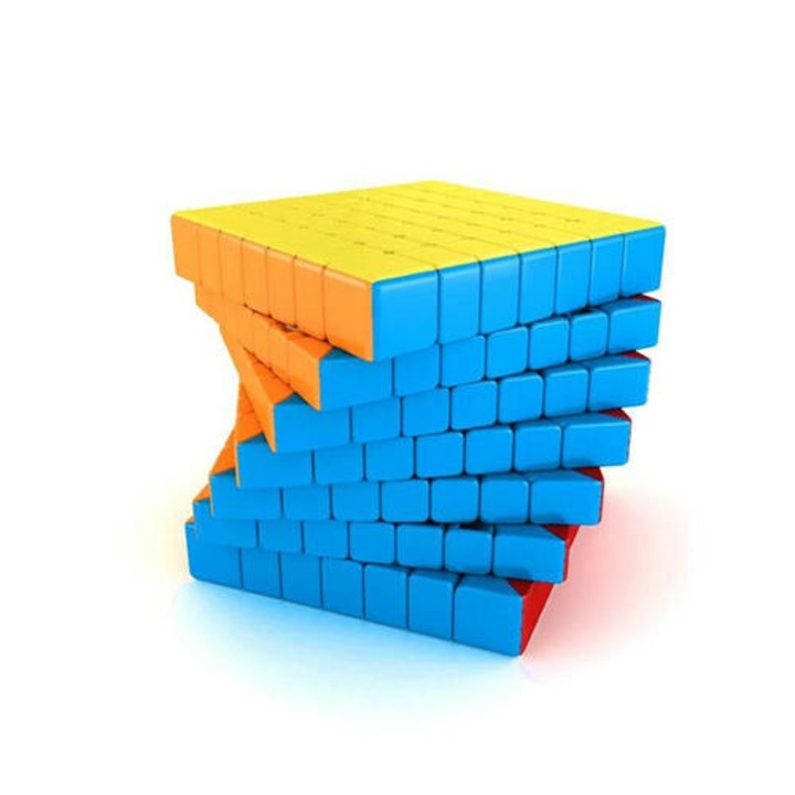 Рубик кубче Magic Cube MoYu Meilong 7, 7x7 см, За напреднали, MF8864, Многоцветен