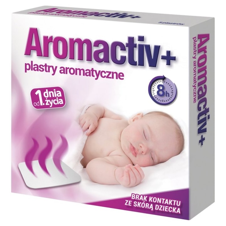 Ароматни лепенки за бебета, Aromaactiv, 5 бр