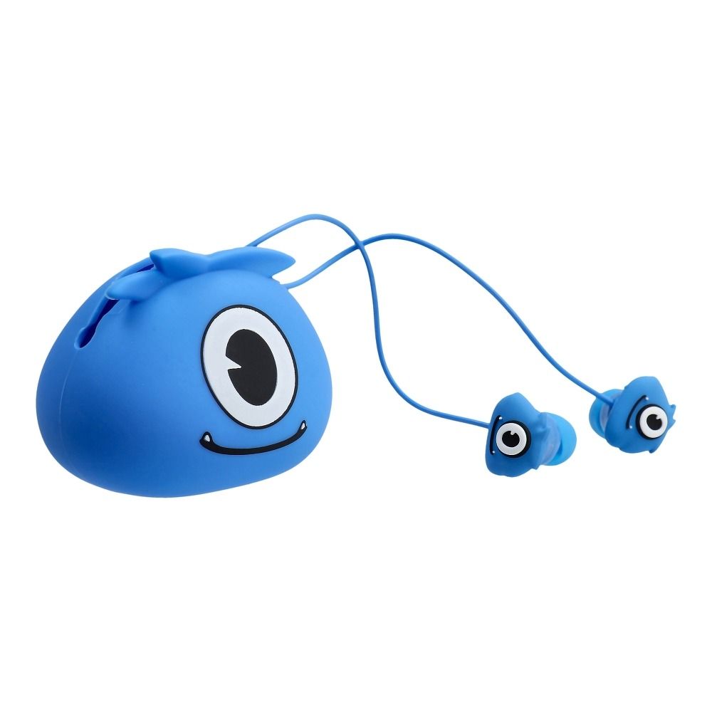 Casti audio, Model monstri, Mufa jack 3.5 mm, Albastru