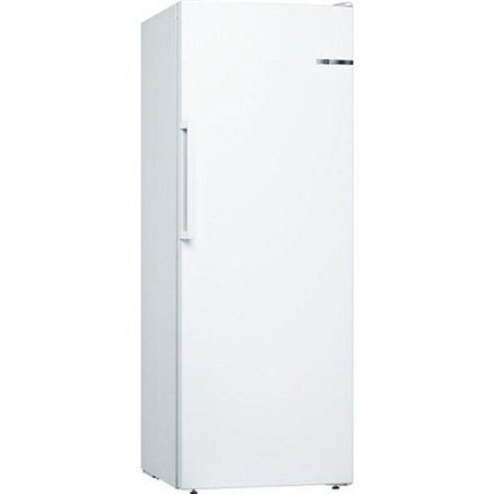 Fagyasztó Bosch GSN29VWEP E energiahatékonysági osztály, Szabadon álló, Függőleges, Magasság 161 cm, No Frost rendszer, Kijelző, 39 dB, Fehér