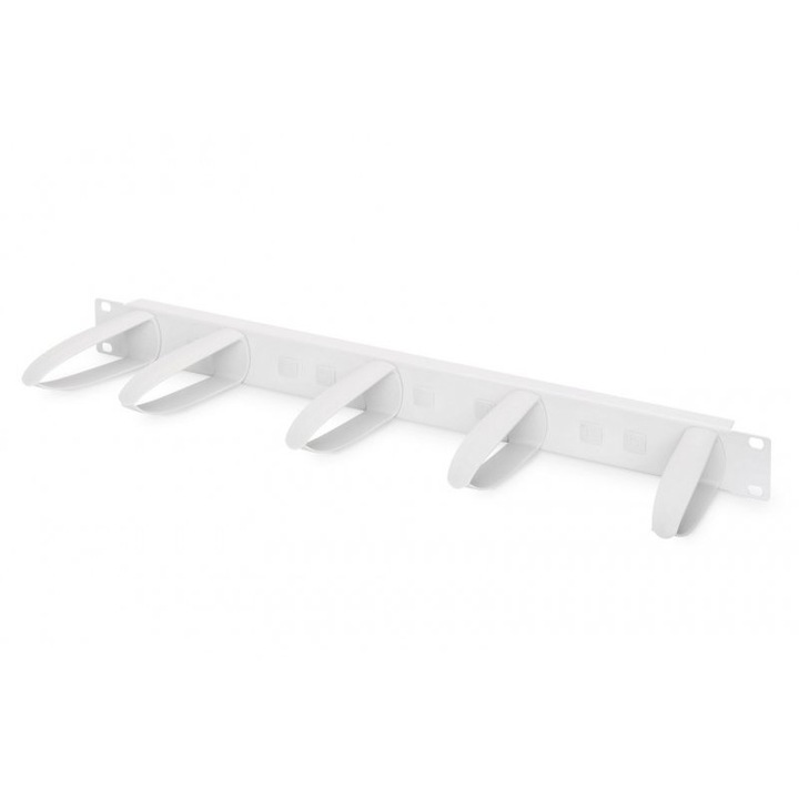 Панел за управление на кабели, сив