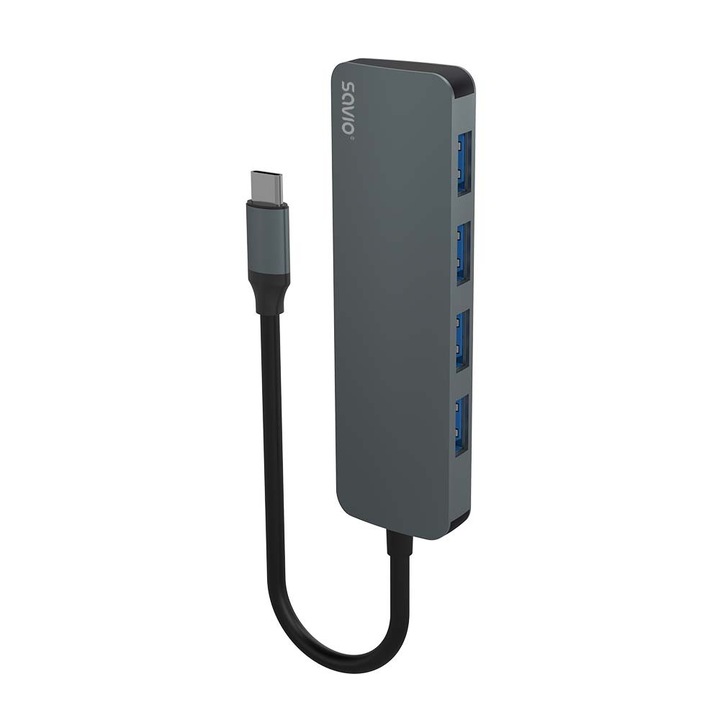 ХЪБ USB 3.1, Gen.1, 4 порта, AK-54, Savio