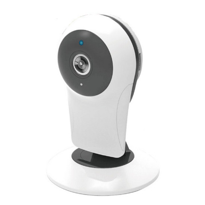 Camera suparveghere, Maxkin, IP-100, 720P, WiFi, Alb