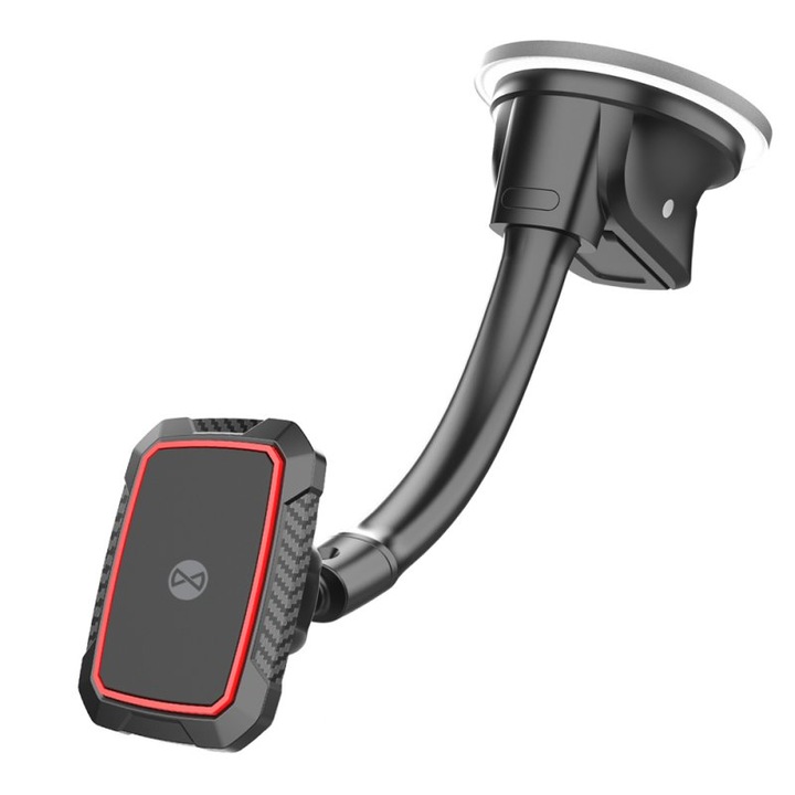 Стойка за предно стъкло на автомобил, черна