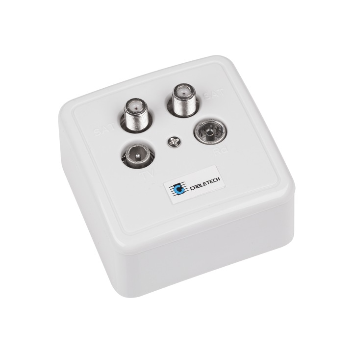 Priza, RTV-SAT, 2xCabletech