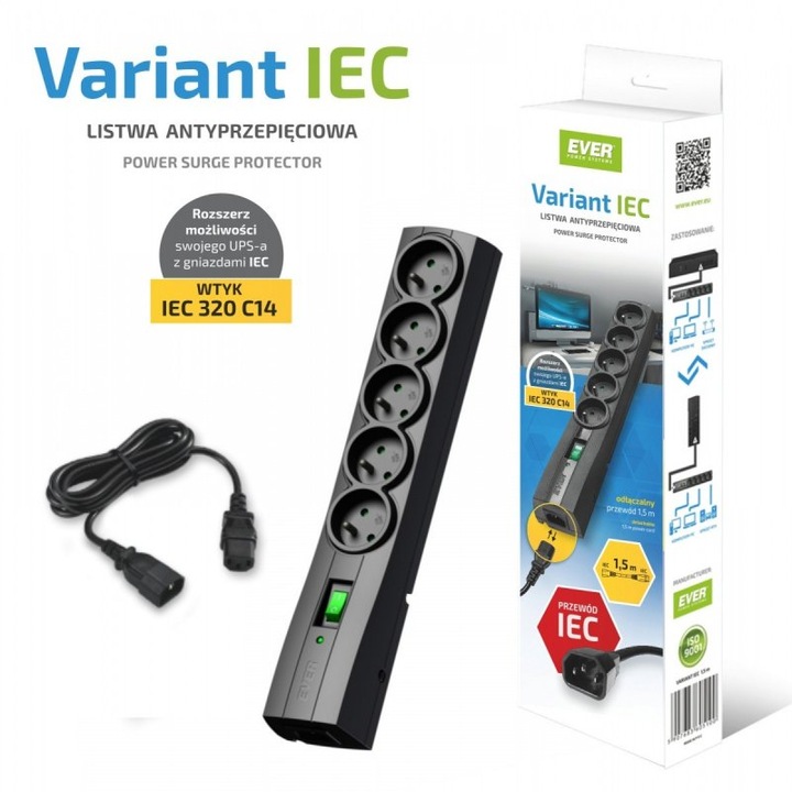 VARIANTA benzi IEC 1,5m